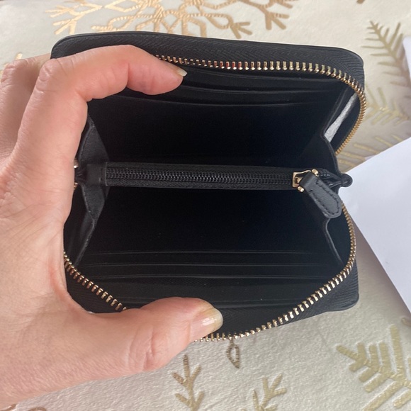 kate spade Other Wrapping Party Small Zip Wallet / Cardcase, Black & Pink - Picture 10 of 15